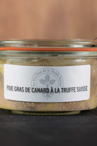 Foie gras de canard à la Truffe Suisse